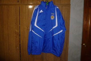 Fc Dynamo Kyiv Kiev Ukraine Adidas Football Training Jacket Soccer Size M 38/40