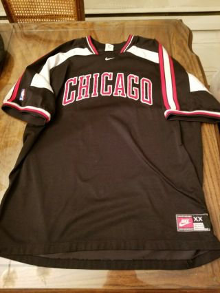 Nike Chicago Bulls 1997 - 1998 Shooting Shirt,  From Jordan Error