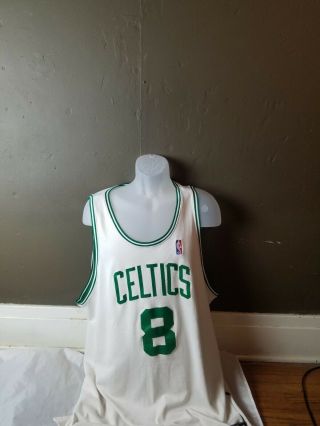 Antoine Walker 8 Boston Celtics Nike Nba White/greenjersey White Xl (size 56)