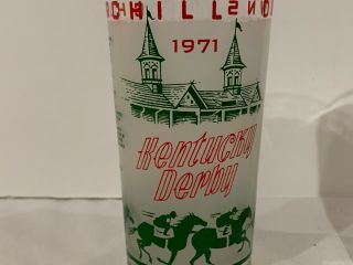 1971 and 1973 Official Kentucky Derby Glasses 2