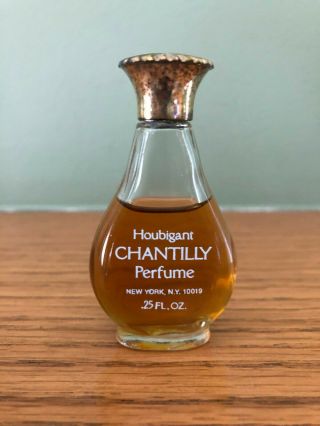 Vintage Houbigant Chantilly Parfum 1/4 Oz 80 Full
