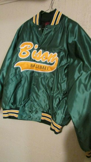 North Dakota State University Bison Jacket Ndsu Baseball Xl Very Cool