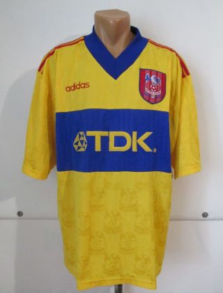 Crystal Palace 1997/1998 Away Football Shirt Soccer Jersey Adidas Tdk Xxl 2xl