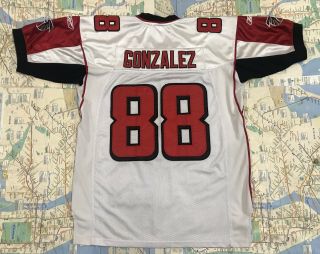 Tony Gonzalez Atlanta Falcons Reebok Authentic Stitched Football Jersey Men’s 48 2
