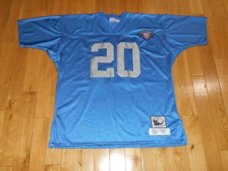 Mitchell & Ness Barry Sanders 94 Detroit Lions 75th Authentic Nfl Team Jersey 54