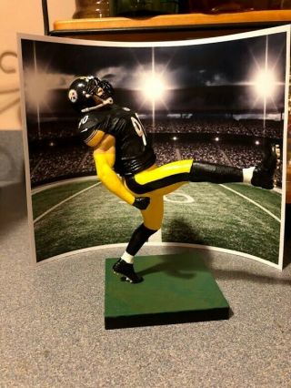 Custom Mcfarlane Nfl 6 " Tj Watt Pittsburgh Steelers Figure
