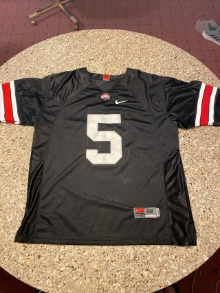 Ohio State Buckeyes Nike Football Jersey Braxton Miller 5 Mens Size 52 Black