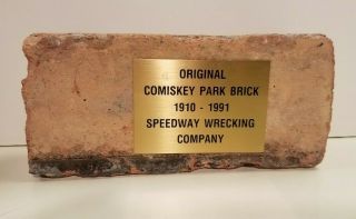 Comiskey Park Brick 1910 - 1991 Chicago White Sox Ballpark Authentic
