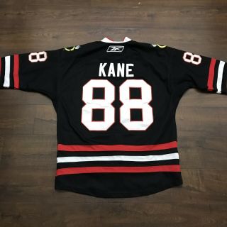 Chicago Blackhawks Patrick Kane Reebok Sewn Hockey Jersey Size 50
