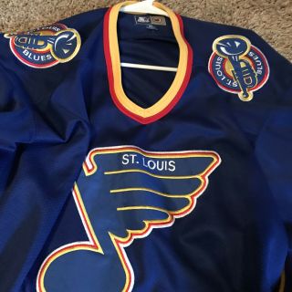 St.  Louis Blues 90’s Starter Jersey XL 2