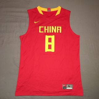 Nike China Basketball Jersey Size Large 2008 Beijing Olympics Pro Team Apparel