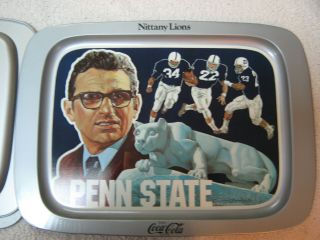 3 1977 Penn State,  Coca Cola Trays