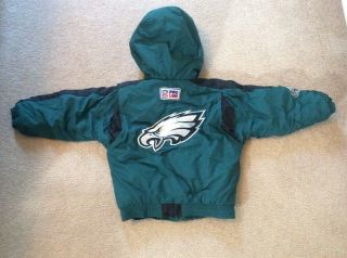 Philadelphia Eagles Nfl Pro Line Starter Winter Jacket Coat Youth Toddler 4t