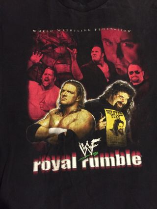 Wwf Royal Rumble 2000 Vintage Shirt L Large