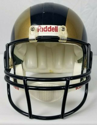 NFL St.  Louis Rams American Football Helmet Large Display Riddell 2
