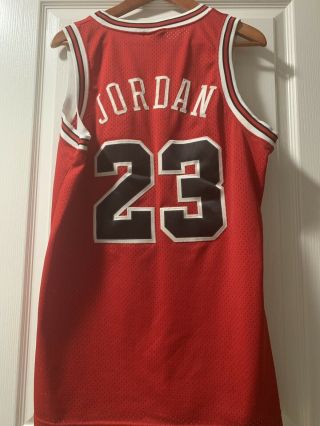 Michael Jordan Nike Flight 8403 1984 Nba Chicago Bulls 23 Rookie M Jersey Vtg