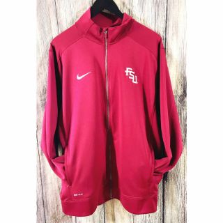 Nike Dri - Fit Florida State University Seminoles Fsu Warm Up Full Zip Xxl Jacket