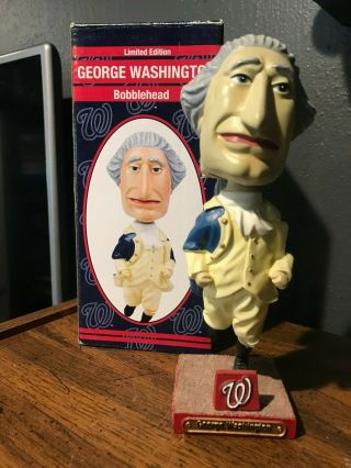George Washington Sga Washington Nationals Bobble Head Bobblehead
