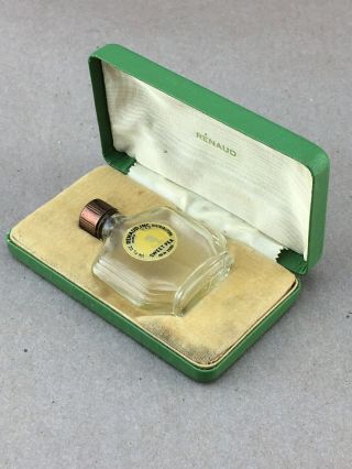 Vintage Renaud Sweet Pea Perfume Bottle In Presentation Box (empty)