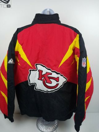 Vintage 90' Apex Kansas City Chiefs Jacket size Medium USED · : Acheter, vendre et tisser des liens