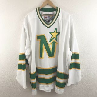 Minnesota North Stars Jersey Ccm Vintage Retro Hockey Size 2xl Nhl Stanley Cup