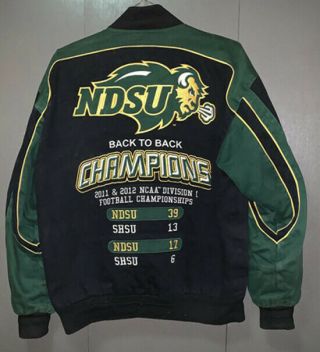 North Dakota State University Bison Jacket BACK TO BACK Dynasty NDSU football 2
