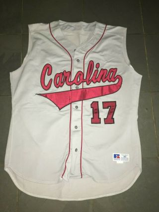 South Carolina Gamecocks Baseball Hocking 17 Game Worn Jersey