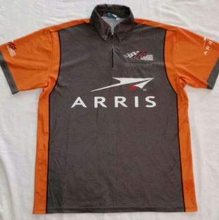 Carl Edwards Team Issued Arris Pit Crew Shirt Joe Gibbs Racing Toyota 19 Nascar