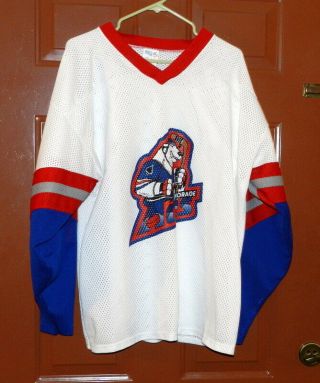 Anchorage Aces Hockey Jersey Mesh Size Large Men 