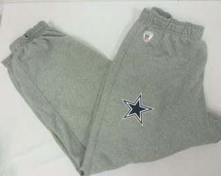 Dallas Cowboys 2xl Nike Sweatpants Game Issued Nfl Football Training 80 Grey