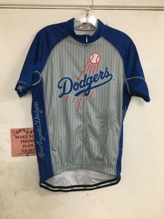 New: La Dodgers Cycling Jersey Large