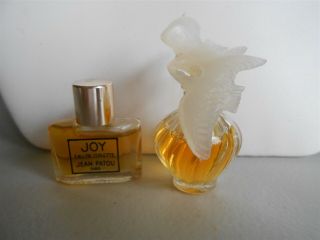 2 Mini Bottles Of Perfume Joy And L 
