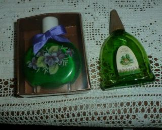 Vintage Perfume Bottles Grossmith Lavender And Devon Violets