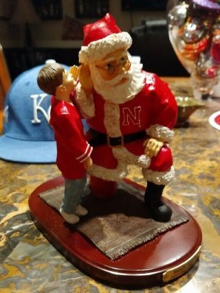 Univ Nebraska Huskers Limited Edition Santa 