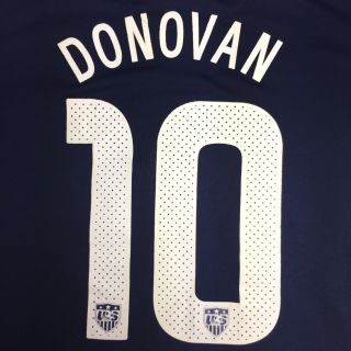 Nike USA Landon Donovan 10 Soccer Away Jersey Mens M Shirt 2010 FIFA World Cup 3