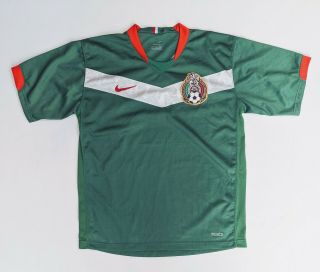 Nike Mexico National Soccer Team Men’s Green Jersey Size Medium Sphere Dry