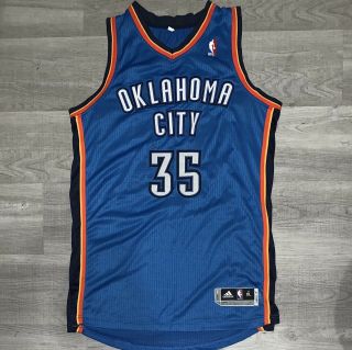 Nba Jersey Kevin Durant Oklahoma City Thunder Adidas Authentic Rev 30 Sz Xl Nets