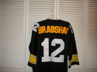 Pittsburgh Steelers Terry Bradshaw 12 Football Jersey