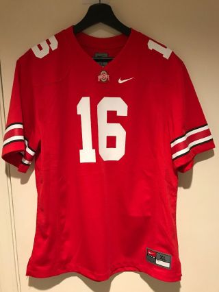 Nike Ohio State Buckeyes Football Jersey Youth Kid Size Xl / Adult Small Nwot 