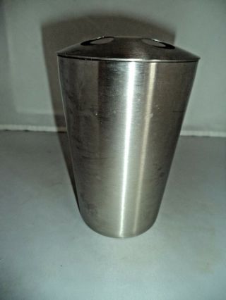 Brushed Stainless Steel Toothbrush Holder,  Cup Style