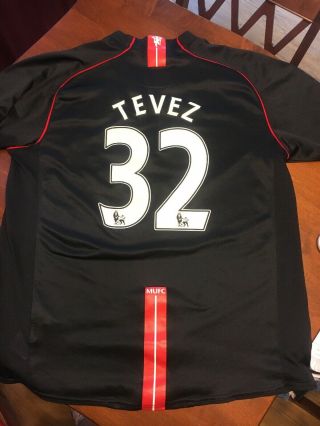 Tevez Manchester United Jersey Xl 2007 - 2008 Shirt 238347 - 010 Nike