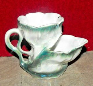 Vintage Porcelain Scuttle Cabbage Shaving Mug