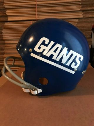 Vintage 1970 - 80s Nfl York Giants Football Helmet Rawlings Hnfl Youth Large