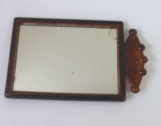Small Vintage Mirror Probably From An Old Purse