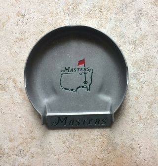 Vintage The Masters Metal Putting Cup Cigar Ashtray Augusta Golf