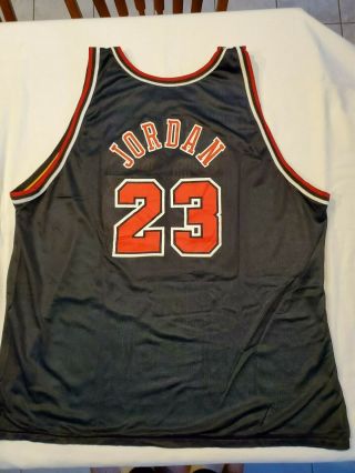 Pre - owned Vintage 1990 ' s Champion Reversible Basketball Jersey Mike Jordan Hill 2
