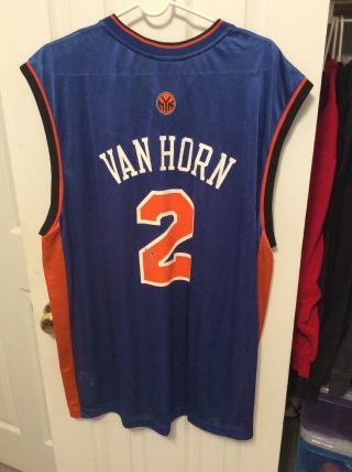 Keith Van Horn York Knicks Jersey Reebok Extra Large