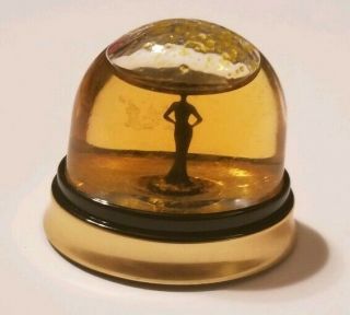 Jean Paul Gaultier Eau De Parfum Mini Sparkle Snow Globe 0.  23 Fl.  Oz/7 Ml No Box