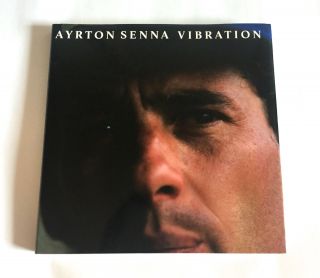 Ayrton Senna Vibration Japan Photo Book 1994 Hardcover F1 F - 1 Gp