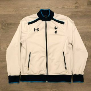 Tottenham Hotspur Under Armour Mens Full Zip Soccer Jacket Size Xl
